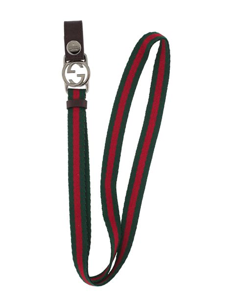 gucci key lanyard|genuine gucci lanyard.